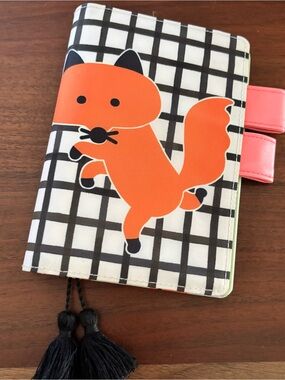 Hobonichi Techo cover A6 ( Dancing Fox )